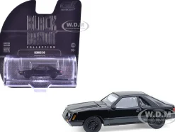 1979 Ford Mustang Fastback Black "Black Bandit" Series 30 1/64 Diecast Model Car by Greenlight