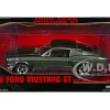 1968 Ford Mustang GT Fastback Highland Green Metallic 1/24 Diecast Model Car Greenlight 84038