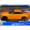 2015 Ford Mustang GT 5.0 Orange Metallic 1/24 Diecast Model Car Maisto 31508