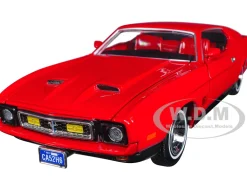 1971 Ford Mustang Mach 1 Red James Bond 007 Diamonds are Forever 1971 Movie James Bond Collection Series 1/24 Diecast Model Car Motormax 79851