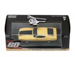 1973 Ford Mustang Mach 1 Yellow "Eleanor" "Gone in Sixty Seconds" Movie (1974) 1/43 Diecast Model Car Greenlight 86412