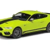 Ford Mustang Mk6 Mach 1 RHD (Right Hand Drive) Grabber Yellow with Black Stripes "Vanguards" Series 1/43 Diecast Model Car by Corgi