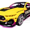 Ford Mustang RTR #213 Ben Hobson "Pennzoil" "Formula Drift PRO Championship" (2025) with Lights "RTR Vehicles" Series 1/24 Diecast Model Car by Jada