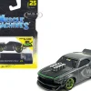 Ford Mustang RTR X Gray Metallic 1/64 Diecast Model Car Muscle Machines 15565GRY
