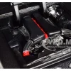 1967 Ford Mustang Shelby GT500 Matt Dark Gray Black Stripes 1/24 Diecast Model Car Jada 97411