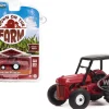 1946 Ford 8N Tractor Red with Black Canopy Down on the Farm Series 7 1/64 Diecast Model Greenlight 48070B