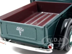 1937 Ford Pickup Truck Green 1/24 Diecast Car Model Motormax 73233