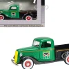 1937 Ford Pickup Truck Oliver Green with Black Truck Bed and Fenders 1/25 Diecast Model Car SpecCast SCT929
