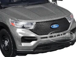 2022 Ford Police Interceptor Utility Unmarked Gray Metallic 