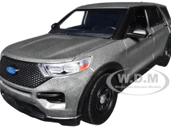 2022 Ford Police Interceptor Utility Unmarked Gray Metallic 