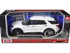 2022 Ford Police Interceptor Utility Unmarked White 