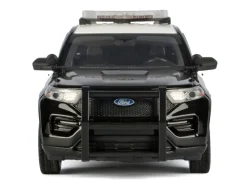 2022 Ford Police Interceptor Utility Black and White 