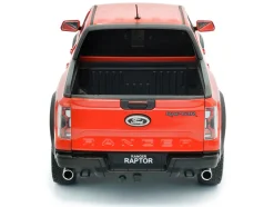 2024 Ford Ranger Raptor Pickup Truck Orange Red 1/18 Diecast Model Car by Solido