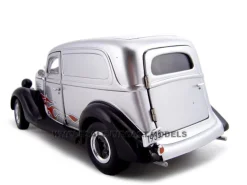 1935 Ford Sedan Delivery Silver 1/24 Diecast Car Unique Replicas 18523