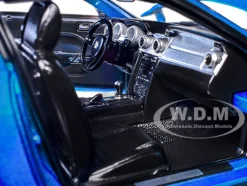 2007 Ford Shelby GT500 Windveil Blue Metallic 