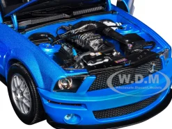 2007 Ford Shelby GT500 Windveil Blue Metallic 