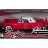 1956 Ford Thunderbird Red 1/24 Diecast Car Model Motormax 73312