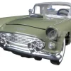 1956 Ford Thunderbird Soft Top Green 1/24 Diecast Car Model Motormax 73312