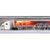 Freightliner Classic XL Sleeper Cab White with Trailer "Honoring American Agriculture - USA 250" 1/64 Diecast Model by SpecCast