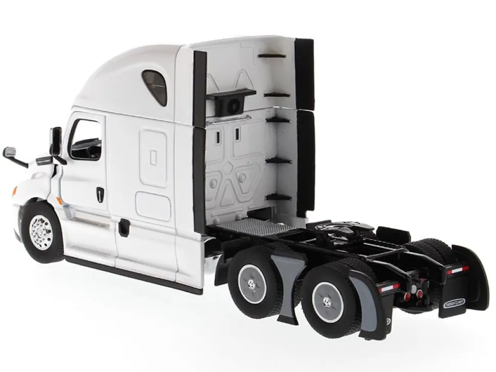 Freightliner New Cascadia Sleeper Cab Truck Tractor Pearl White 1/50 Diecast Model Diecast Masters 71027