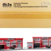 Garage Diorama Advan Diorama with Decals 1/64 Scale Models American Diorama 76530