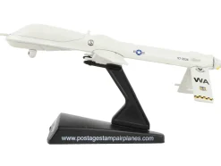 General Atomics MQ 1 Predator UAV Drone Aircraft CIA United States Air Force 1/87 HO Diecast Model Postage Stamp PS5567