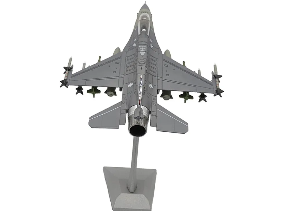 General Dynamics F-16D Fighting Falcon Fighter Aircraft "425th Fighter Squadron, Best of Both Worlds, Peace Carvin II 25th Anniversary Livery, 56th Fighter Wing, Luke AFB" (2018) United States Air Force 1/72 Diecast Model Airplane