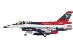 General Dynamics X-62A VISTA Aircraft with Missiles "86-0048, USAF Test Pilot School, Edwards Air Force Base" (2024) United States Air Force "Air Power Series" 1/72 Diecast Model by Hobby Master
