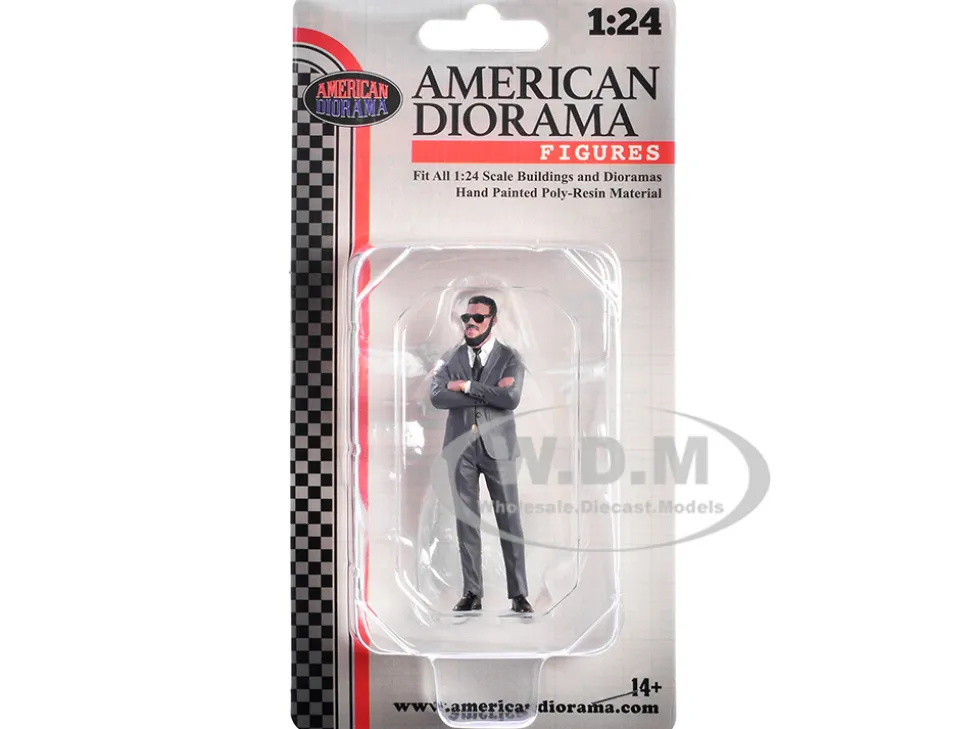 Gentlemen's Club Figure 2 for 1/24 Scale Models by American Diorama
