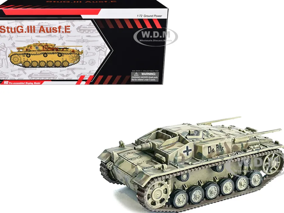 Germany StuG.III Ausf.E Tank "Kampfgruppe Schill, Slovakia" (1944) "NEO Dragon Armor" Series 1/72 Plastic Model by Dragon Models