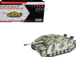 Germany StuG.III Ausf.G Early Production Tank with Schurzen #201 "StuG Brigade 242, Italy" (1943) "NEO Dragon Armor" Series 1/72 Plastic Model by Dragon Models