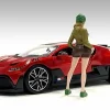 Girls Night Out Kate Figurine for 1/24 Scale Models American Diorama 76402