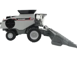 Gleaner T81 Combine with Grain Head and 12 Row Corn Head Gray 1/64 Diecast Model by SpecCast