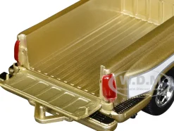 1992 GMC Sierra GT Pickup Truck Gold Metallic with White Sides "American Classics" Series 1/24 Diecast Model Car by Motormax