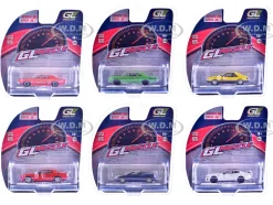 GreenLight Muscle Series 30 Set of 6 pieces 1/64 Diecast Model Cars by Greenlight