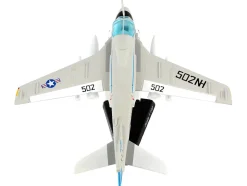 Grumman A-6E Intruder Aircraft VA 52 Knightriders United States Navy 1/140 Diecast Model Airplane Postage Stamp PS5381-2