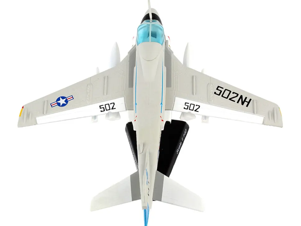 Grumman A-6E Intruder Aircraft VA 52 Knightriders United States Navy 1/140 Diecast Model Airplane Postage Stamp PS5381-2