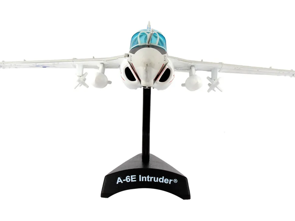 Grumman A-6E Intruder Aircraft VA 52 Knightriders United States Navy 1/140 Diecast Model Airplane Postage Stamp PS5381-2