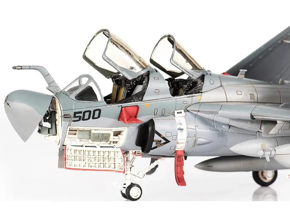 Grumman EA-6B Prowler Attack Aircraft "VAQ-136 Gauntlets, USS George Washington" (2012) United States Navy 1/72 Diecast Model by JC Wings