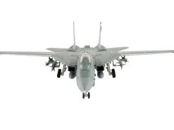 Grumman F-14A Tomcat Fighter Aircraft "VF-1 (with Optional Decals)" United States Navy "Air Power Series" 1/72 Diecast Model by Hobby Master