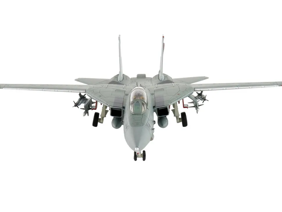 Grumman F-14A Tomcat Fighter Aircraft "VF-1 (with Optional Decals)" United States Navy "Air Power Series" 1/72 Diecast Model by Hobby Master