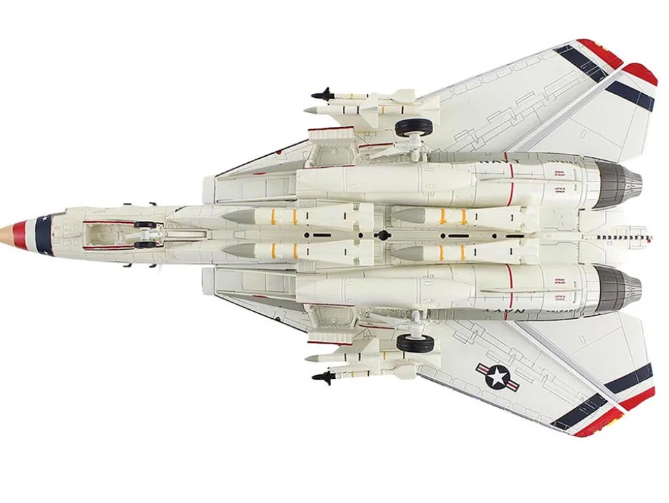 Grumman F-14A Tomcat Fighter Aircraft "Bicentennial Scheme, VF-124" (1976) United States Navy "Air Power Series" 1/72 Diecast Model by Hobby Master