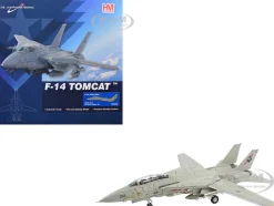 Grumman F-14A Tomcat Fighter Aircraft "Sukhoi Killer, VF-41 Black Aces, USS Nimitz" (1981) United States Navy "Air Power Series" 1/72 Diecast Model by Hobby Master