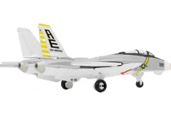 Grumman F 14B Tomcat Fighter Aircraft VF 142 Ghostriders and Section K of USS Enterprise CVN 65 Aircraft Carrier Display Deck Legendary F 14 Tomcat Series 1/200 Diecast Model Forces of Valor WJ-831111