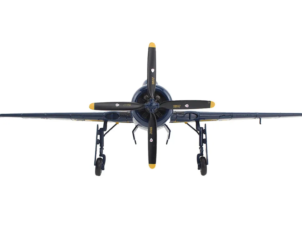 Grumman F8F Bearcat Fighter Aircraft "Blue Angels (#1-5 decals)" (1946) United States Navy "SkyMax Models" Series 1/72 Diecast Model by Hobby Master