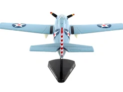 Grumman F4F Wildcat Aircraft United States Navy 1/87 HO Diecast Model Airplane Postage Stamp PS5351-2