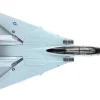 Grumman F 14 Tomcat Fighter Aircraft VF 31 Tomcatters United States Navy 1/160 Diecast Model Airplane Postage Stamp PS5383-5