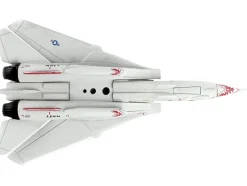 Grumman F 14 Tomcat Fighter Aircraft VF 111 Sundowners Miss Molly United States Navy 1/160 Diecast Model Airplane Postage Stamp PS5383-4
