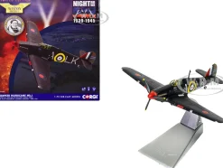 Hawker Hurricane Mk I Fighter Aircraft Sqn Ldr Ian Richard Widge Gleed No 87 Sqn Colerne 1941 British Royal Air Force The Aviation Archive Series 1/72 Diecast Model Corgi AA27608