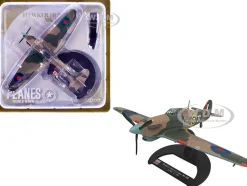 Hawker Hurricane Mk.IIB Aircraft "No. 134 Squadron, 151 Wing, Vaenga, USSR" (1941) British Royal Air Force "Planes of World War II" Series 1/72 Diecast Model Airplane by Luppa